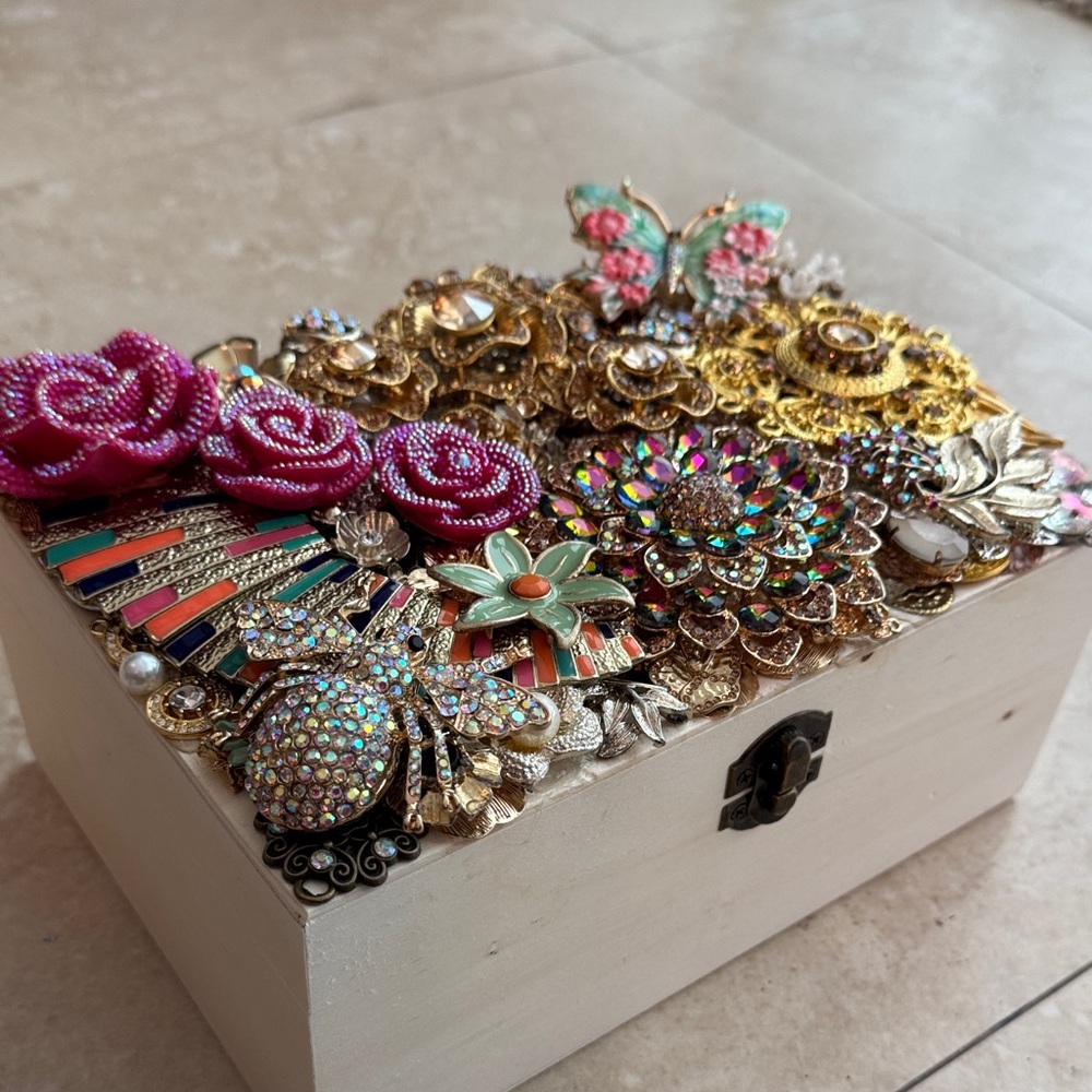 Bejeweled Jewelry Box - Picture 2 of 3